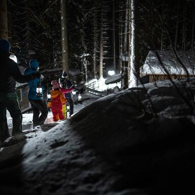 Laternenwanderung Märchenwald Hinterglemm | © Luka Senica